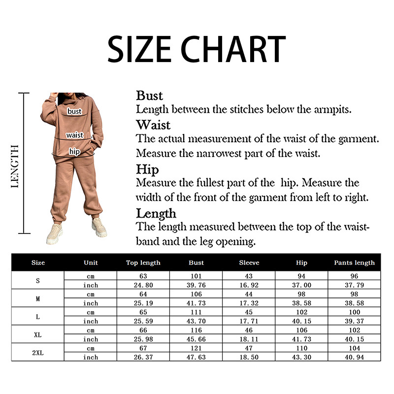 Ženska trenirka Ležerna jednobojna sportska odijela dugih rukava s kapuljačom Jesenska topla majica s kapuljačom i dvodijelni kompleti dugih hlača od flisa