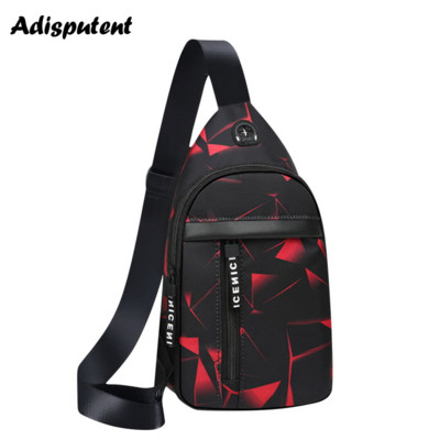USB-töltős mellkastáska Alkalmi hevedertáska férfiaknak válltáska, férfi lopásgátló multifunkciós táskák sport utazócsomag
