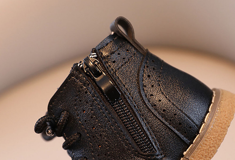 Jesenné martinské čižmy pre deti z PU kože, chlapčenské a dievčenské módne topánky, protišmyková obuv s mäkkou podrážkou pre deti