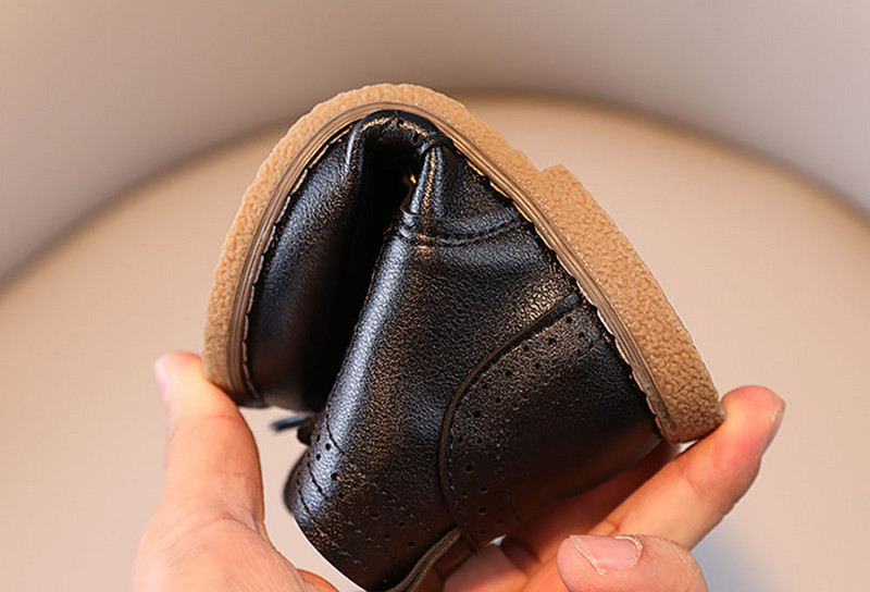 Jesenné martinské čižmy pre deti z PU kože, chlapčenské a dievčenské módne topánky, protišmyková obuv s mäkkou podrážkou pre deti