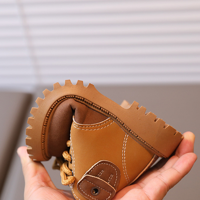 Dječje cipele kontrastne boje Čizme Street Style čizme za djecu Dječaci Slobodno vrijeme Trendy Čizme na vezanje za djevojčice Cipele za malu djecu G08214