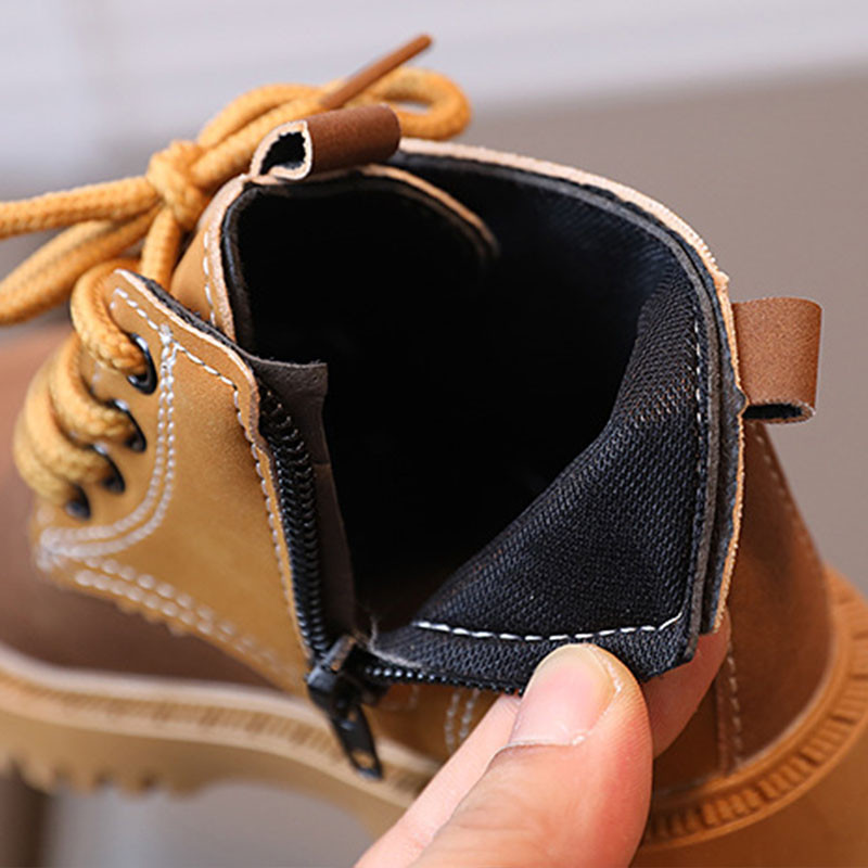 Dječje cipele kontrastne boje Čizme Street Style čizme za djecu Dječaci Slobodno vrijeme Trendy Čizme na vezanje za djevojčice Cipele za malu djecu G08214