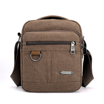 Нова ежедневна мъжка платнена чанта през рамо мъжки чанти Messenger семпла лека малка пътна чанта чанта през рамо