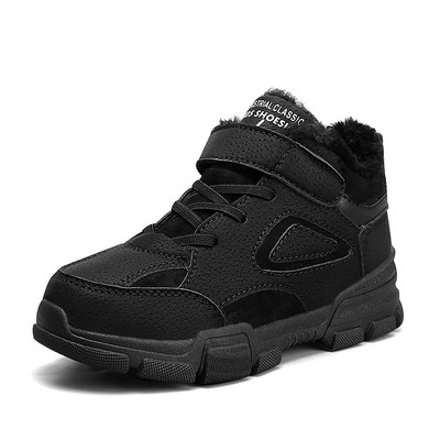 Încălțăminte pentru copii de marcă de iarnă Cizme pentru fete și băieți Cizme de zăpadă pentru copii din piele impermeabilă