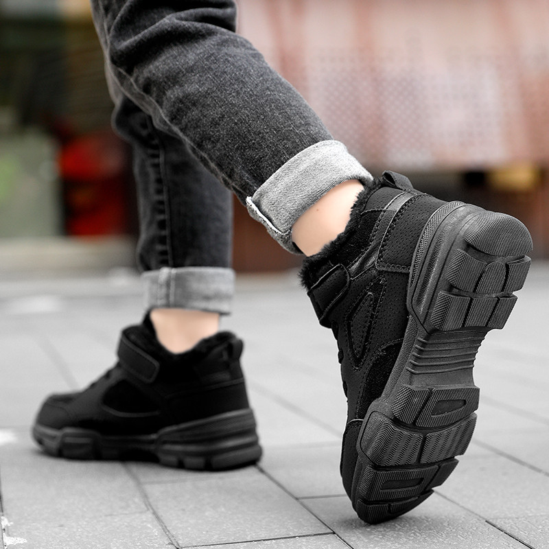 Încălțăminte pentru copii de marcă de iarnă Cizme pentru fete și băieți Cizme de zăpadă pentru copii din piele impermeabilă