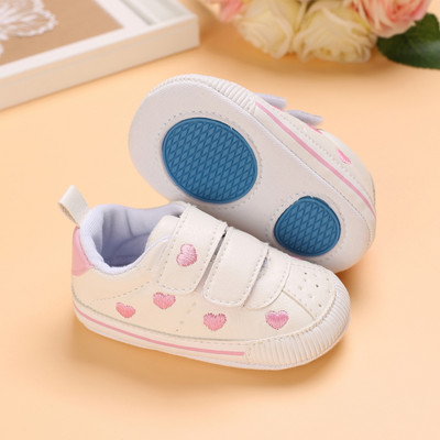 Pantofi ocazional pentru bebeluși Pantofi pentru pătuț pentru bebeluși pentru fetiță Pantofi drăguți cu talpă moale Prewalker Pantofi de mers pentru copil mic Primul plimbător 0-18 luni