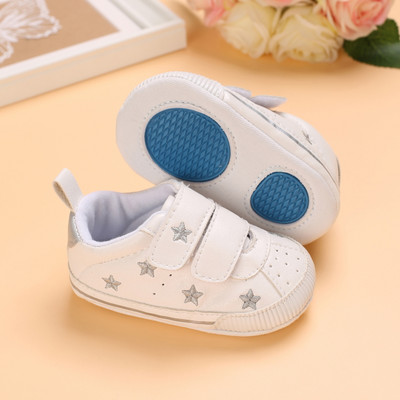 Pantofi ocazional pentru bebeluși Pantofi pentru pătuț pentru bebeluși pentru fetiță Pantofi drăguți cu talpă moale Prewalker Pantofi de mers pentru copil mic Primul plimbător 0-18 luni