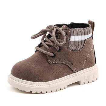 2022 New Fashion Παιδικές μπότες για αγοράκι Παιδικά παπούτσια για κοριτσάκι Ζεστές βελούδινες χειμερινές μπότες1 2 3 4 5 6 ετών