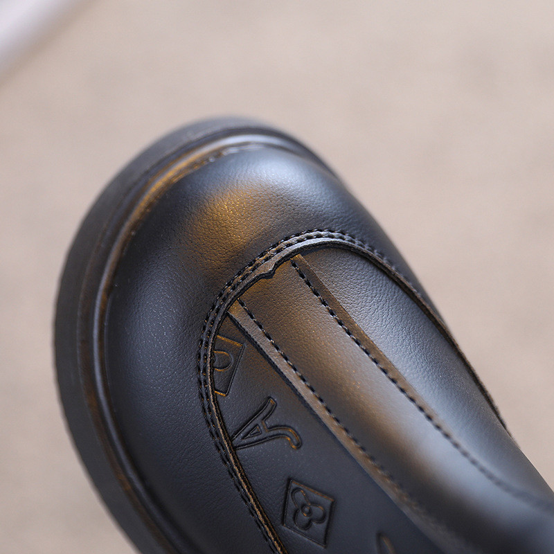 Dječje modne čizme Djevojački britanski stil Kvalitetne kožne čizme do gležnja za dječake Mekani potplat Tople plišane zimske čizme Vel. 23-36