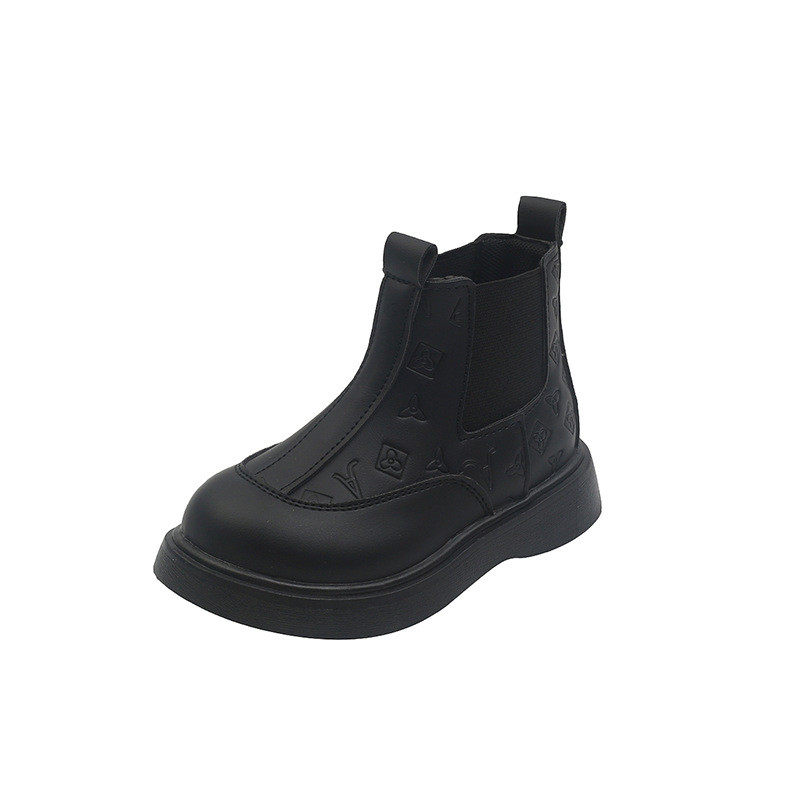 Dječje modne čizme Djevojački britanski stil Kvalitetne kožne čizme do gležnja za dječake Mekani potplat Tople plišane zimske čizme Vel. 23-36