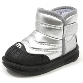 Kruleepo Lapsed Lapsed Veekindlad PU lumesaapad Beebid Tüdrukud Poisid Sügistalvised Moodsaapad Vabaaja nahast puuvillased kingad Schuhe