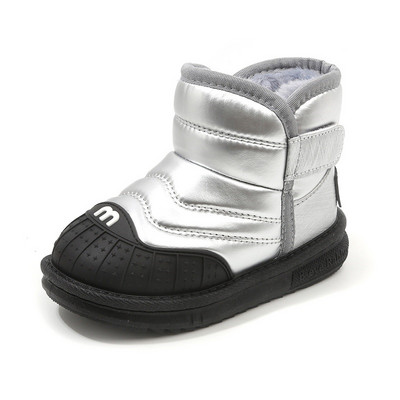 Kruleepo Lapsed Lapsed Veekindlad PU lumesaapad Beebid Tüdrukud Poisid Sügistalvised Moodsaapad Vabaaja nahast puuvillased kingad Schuhe