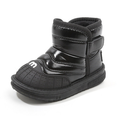 Kruleepo Lapsed Lapsed Veekindlad PU lumesaapad Beebid Tüdrukud Poisid Sügistalvised Moodsaapad Vabaaja nahast puuvillased kingad Schuhe