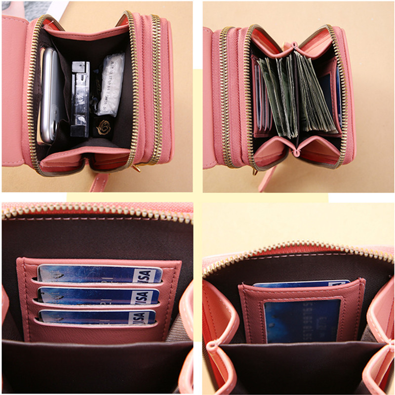 Νέες γυναικείες τσάντες γυναικείες δερμάτινες τσάντες ώμου Pu με οθόνη αφής τσάντα τηλεφώνου τσάντα χιαστί τσάντα μεγάλης χωρητικότητας Dropshipping