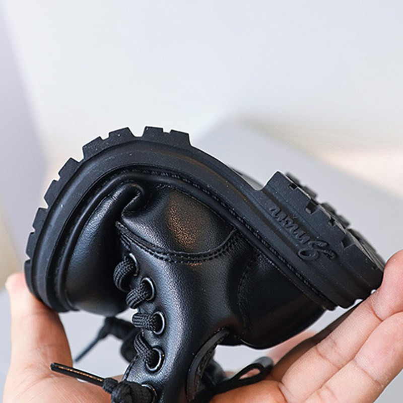 Nove jesenske dječje čizme za 2023., kožne čizme za djevojčice, vodootporne gumene potplate, modne čizme za malu djecu, dječake