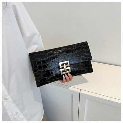 Poșete de seară Genți pentru femei Genți plic argintii, de modă, din piele de lux, portofel clutch, pentru petrecere de nuntă, posetă de bal