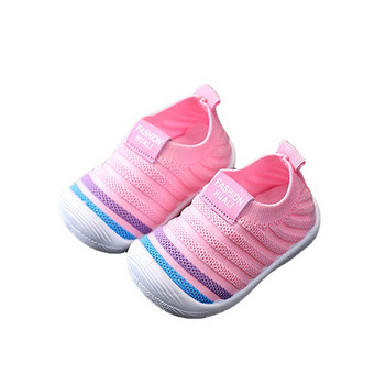 Baby First Walkers Бебешки плетени обувки Прохождащи момичета Ежедневни обувки за закрито на открито с мека подметка за момче 1 година Zapatos Пролет Есен