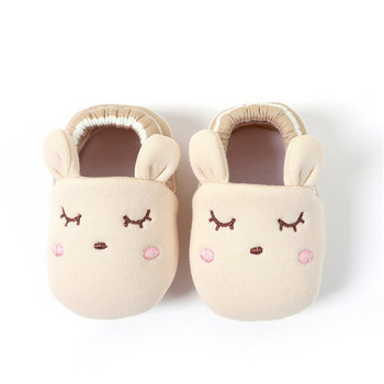 Бебешки обувки за новородено, сладко животно, прасе, лисица, шарка, бебе, момче, момиче, бебе, малко дете, мека подметка, обувки за детско креватче, противоплъзгаща се първа проходилка