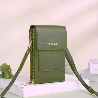 Nová multifunkčná dámska taška s dotykovou obrazovkou, mobilná taška, peňaženka, ležérna módna outdoorová taška cez rameno pre ženy 2023