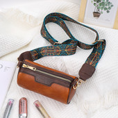 Ženske torbe preko ramena sa širokim remenom Vintage Jednobojna ženska torba na rame od PU kože Bucket Torba preko ramena Dizajnerske luksuzne ručne torbe