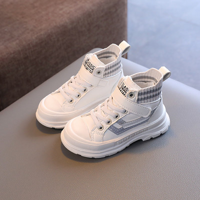 Bebeluși Copii Ghete din piele Copii Tenisi casual Toamnă Și Iarnă Copii mici Moda Cizme Băieți Fete Pantofi de grădiniță