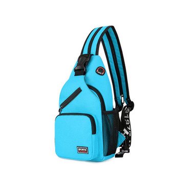 Дамска чанта за гърди Чанта през рамо Crossbag Раница Спортна чанта за пътуване Външна чанта Плътен цвят Нова за жени Bolsa