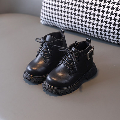 Παιδικές μπότες για αγόρια για κορίτσια Κοντές μπότες Φθινόπωρο Χειμώνας Παιδικά Δερμάτινα Παπούτσια Μόδα Παιδικά Μποτάκια Παιδικά Αντιολισθητικά Παπούτσια Snow 21-30