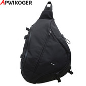 Ανδρικό πακέτο στήθους, Casual Hip Hop Travel Τσάντα χιαστί χιαστί υψηλής ποιότητας νάιλον τσάντα ώμου αποθήκευσης