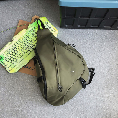 Ανδρικό πακέτο στήθους, Casual Hip Hop Travel Τσάντα χιαστί χιαστί υψηλής ποιότητας νάιλον τσάντα ώμου αποθήκευσης