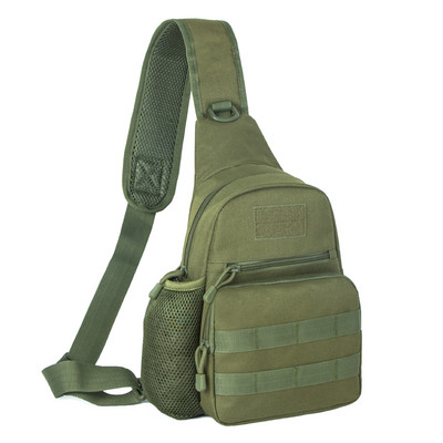 Taktikaline armee õlakott Meeste tropp Crossbody Molle Multicam Kamuflaaž Telkimine Reisimine Matkamine Jahindus Naiste sõjaline rindBL055