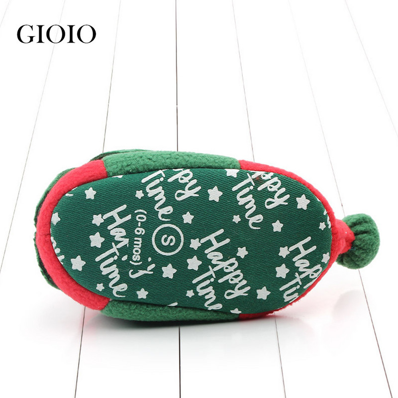 2022 nou-născut copil mic primii plimbări pantofi de mers iarna pantofi caldi de Crăciun de Crăciun pantofi de cosplay pentru bebeluși de Anul Nou