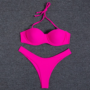 Μπικίνι Μαγιό Γυναικεία Μαγιό 2022 Leopard Brazilian Bikini Σετ Push Up Γυναικείο Καλοκαιρινό Μπικίνι