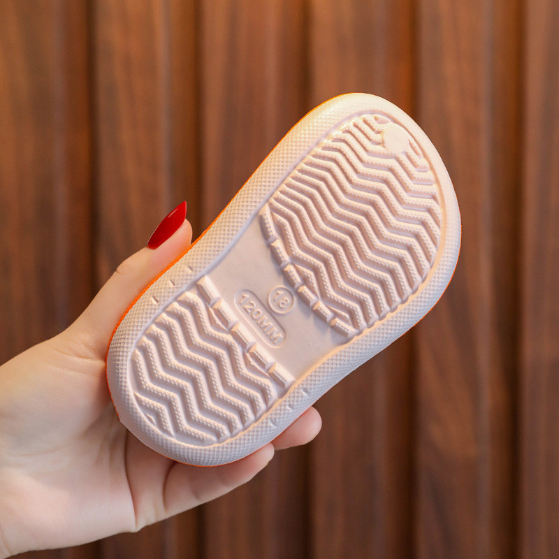 Βρεφικά χαριτωμένα σανδάλια για αγόρια κορίτσια Κινούμενα σχέδια παιδικά παπούτσια Καλοκαιρινά νήπια Σαγιονάρες Παιδικά Σπίτι Παντόφλες παραλίας Σανδάλια για νήπια