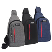 Ležerna muška torba na prsima Poslovna torba na rame Kurirska torba Najlonska platnena modna torba oko struka Torba na rame marke za sportove na otvorenom