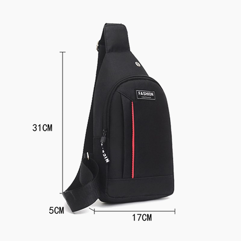 Ležerna muška torba na prsima Poslovna torba na rame Kurirska torba Najlonska platnena modna torba oko struka Torba na rame marke za sportove na otvorenom