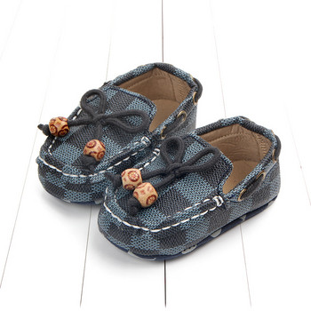 2022 First Walkers Нехлъзгащи се обувки за малко дете Ежедневни маратонки Бебешки момчета Момичета Prewalkers Мокасини за новородени Мокасини с равни обувки