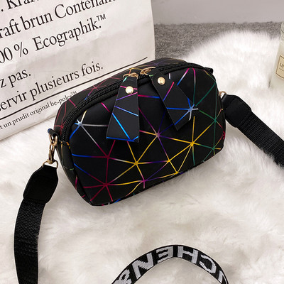 Νέες μικρές γυναικείες τσάντες χιαστί με φερμουάρ 2023 Summer PU δερμάτινη τσάντα ώμου για κορίτσι Τσάντα μοδάτη τσάντα τηλεφώνου