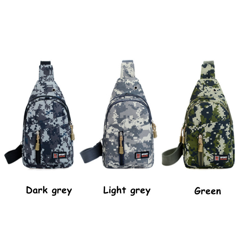Messenger torba velikog kapaciteta Muška torba za prsa Kamuflažna torba za rame Oxford platnena sportska torba za prsa Vodootporna torba za pohranu
