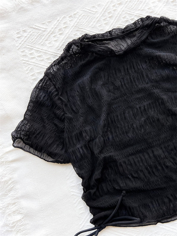 Μπικίνι τριών τεμαχίων μαγιό Γυναικεία μαγιό 2023 Νέο μονόχρωμο κάλυμμα μπικίνι Σετ μπικίνι ψηλόμεσο στρινγκ μαγιό παραλία καλοκαίρι