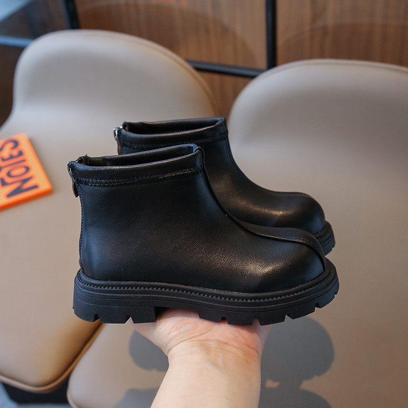 Μπότες για αγόρια Παιδικά Μόδα Ευέλικτα μαλακά κοντά μποτάκια για κορίτσια 2023 Άνοιξη φθινόπωρο Νέα απλά αντιολισθητικά παιδικά παπούτσια Unisex μπότες