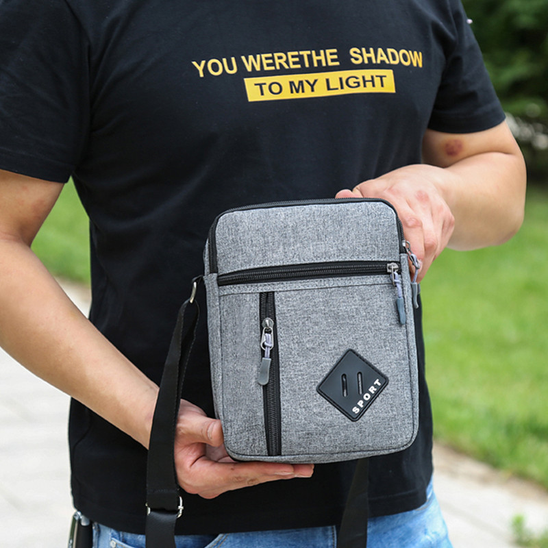 Ανδρική τσάντα ώμου Μικρή τετράγωνη τσάντα Messenger Τσάντα Work Business Αδιάβροχη τσάντα Oxford Τσάντα τσάντα ταξιδιού εξωτερικού χώρου