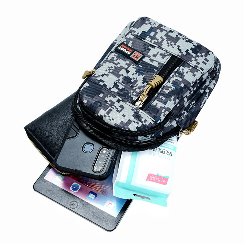 Muška torba za prsa za slobodno vrijeme Kamuflažna torba za rame Modni ruksak za sve vrste prijenosnih slušalica Torba za mobilni telefon