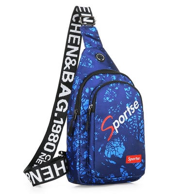 Street Trend Par Messenger torba Torba na rame Oxford platnena vodootporna torba za prsa Muška torba za mobitel na rame Biciklistička torba