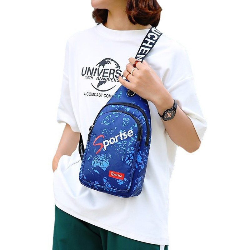 Street Trend Par Messenger torba Torba na rame Oxford platnena vodootporna torba za prsa Muška torba za mobitel na rame Biciklistička torba