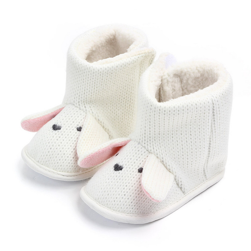 Baby Boys Girls Boots for Newborn Cute Cartoon Animal Shoes Βρεφικά νήπια First Walkers Super Keep Warm Snowfield Boot