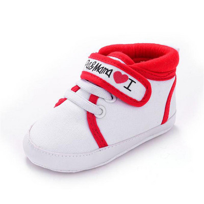Παπούτσια για νεογέννητα μωρά Unisex First Walkers 0-18 εκατομμυρίων νηπίων Παπούτσια για νεογέννητο μωρό βρέφος Παιδικά αγόρια για κορίτσι Απαλή σόλα πάνινα πάνινα παπούτσια