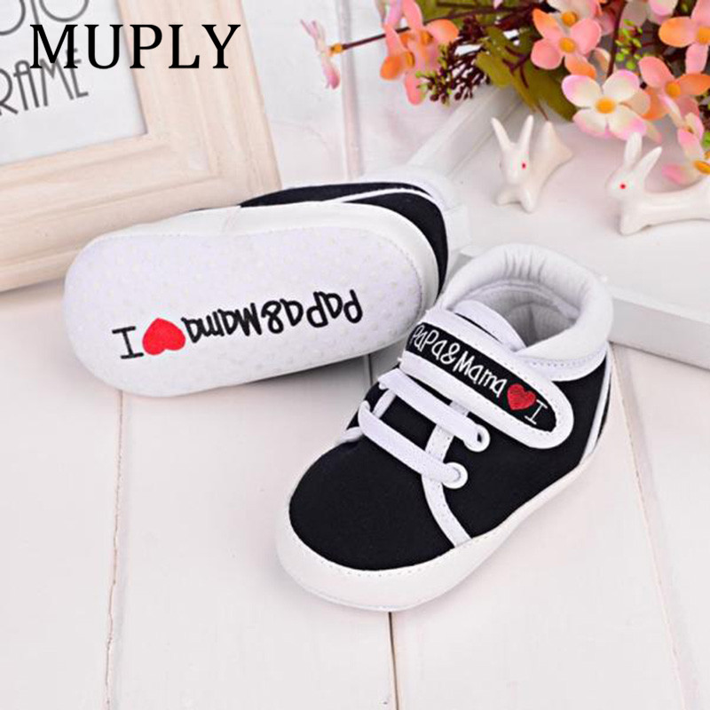 Παπούτσια για νεογέννητα μωρά Unisex First Walkers 0-18 εκατομμυρίων νηπίων Παπούτσια για νεογέννητο μωρό βρέφος Παιδικά αγόρια για κορίτσι Απαλή σόλα πάνινα πάνινα παπούτσια
