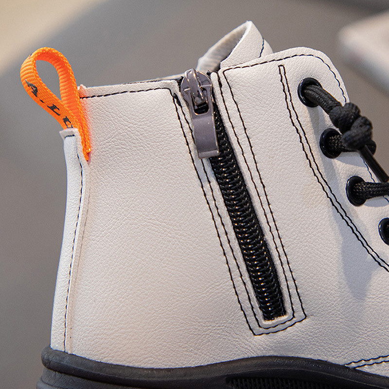 Παιδικές μπότες Αγόρια Φθινόπωρο Χειμώνας Martin Μπότες για κορίτσια Μόδα Princess Μπότες Φοιτητικά παπούτσια Νέα casual παπούτσια Αντιολισθητικές μπότες