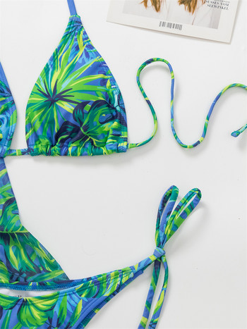 Μπικίνι Three Pieces Swimsuit Γυναικεία μαγιό 2023 Νέο μακρυμάνικο κάλυμμα Σετ μπικίνι Γυναικείο μπικίνι Beach Sunmer