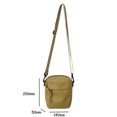 2023 Oxford Ženske torbe preko ramena Male muške torbice na rame Korejske jednobojne studentske telefonske torbe Mini kurirske torbe